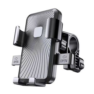 <b>Cycling</b> Phone Holder Gravity Sensor Clamp Mount For Electric Bike Motorcycle Tricycle Universal Stable Anti Shake - Product Image 5