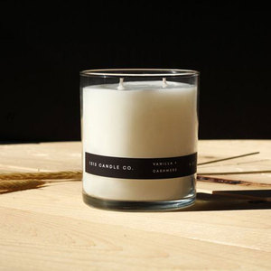 AIKUN Luxury Trendy Personalized Custom Wedding Aroma Sensation Happy Birthday Spa Transparent Glass <b>Cup</b> Scented Candle - Product Image 2