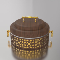 Toaks — Casserole indienne classique type ajouré, ensemble de 3 pièces en acier inoxydable, isotherme, motifs géométriques, 1pièce, nouvel arrivage 2022
