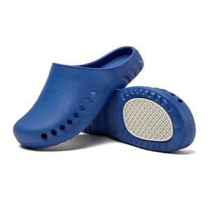 Calzado Médico Antideslizante Verde y Blanco para Clínica y Farmacia, Pantuflas Ergonómicas de <span class=keywords><strong>Masaje</strong></span>, <span class=keywords><strong>Zuecos</strong></span> Quirúrgicos para Hombre - Product Image 4