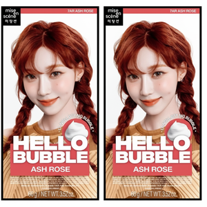 Mise En Scene Hello Bubble Ash Rose Tinta per Capelli Semi-Permanente Set da 2 Pezzi con Sconto - Product Image 1
