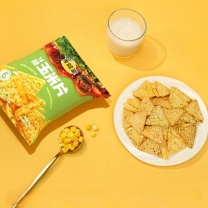 Chips de Maíz Crujientes Premium con Sabor a <span class=keywords><strong>Tacos</strong></span> de Res y Cilantro Picante, Saludables, Bajos en Grasa y Bajos en Calorías - Product Image 6