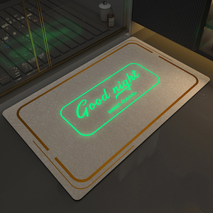<span class=keywords><strong>Tapis</strong></span> <span class=keywords><strong>de</strong></span> sol souple <span class=keywords><strong>de</strong></span> salle <span class=keywords><strong>de</strong></span> bains personnalisé, antidérapant absorbant, <span class=keywords><strong>tapis</strong></span> <span class=keywords><strong>de</strong></span> bain Diatomite noctiluce - Product Image 1