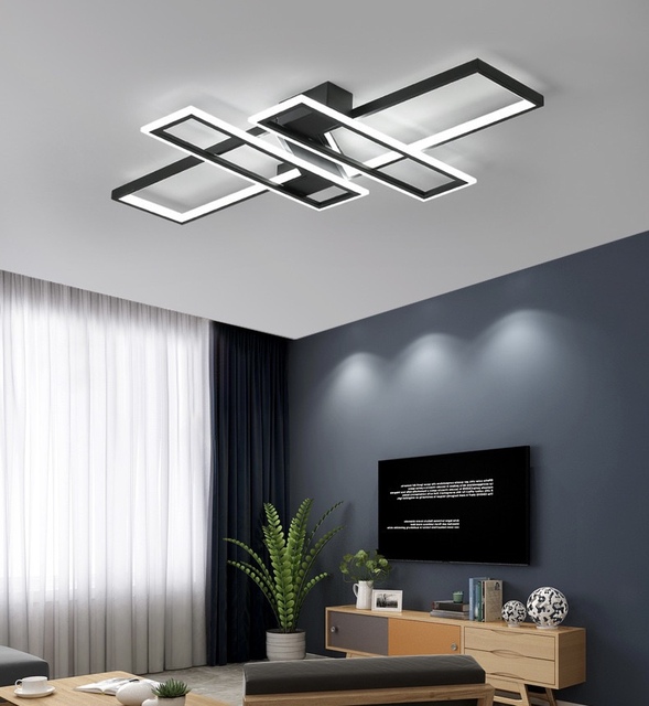 Hot Sale Smart Modern Surface Mounted Square Lamp Panel Decorative Bedroom Living Room Led Ceiling Light