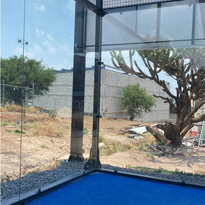 Terrain de padel panoramique de luxe avec verre trempé de 12 mm pour clubs sportifs - Product Image 1