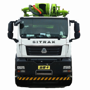 Nueva Bomba de Concreto con Chasis Sinotruk de 44 Toneladas, 25 Usos, 170m3/h, Camión Bomba de Concreto de 63m - Product Image 1