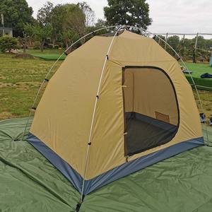 Nouvelle conception, tente de camping pliable de haute qualité en toile, idéale pour les sorties à la plage et les voyages touristiques - Product Image 3
