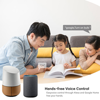 Interrupteur Intelligent 120 AU, Contrôle l'Éclairage à Distance via WiFi avec Commande Vocale Alexa, Interrupteur Intelligent
