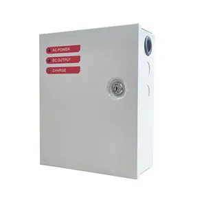 Placa de controle para sistema de acesso automático Vians, caixa de metal com chave, montagem em parede, fonte de alimentação UPS 12V, 13.8V, 3A, 650mA