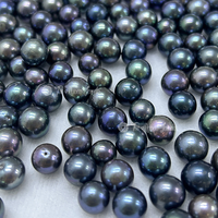 Harga Pabrik Mutiara Air Tawar Alami Bulat Berwarna 6-10mm dari Muses Jewels, Manik-Manik Lepas untuk Pembuatan Perhiasan