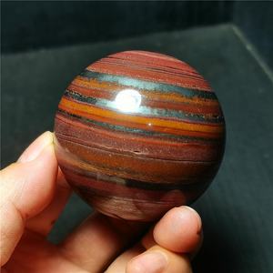 ลูกบอลคริสตัลไทเกอร์อายสีธรรมชาติขัดเงาสำหรับตกแต่งบ้านและเป็นของขวัญแร่ธาตุ ขายส่ง - Product Image 5