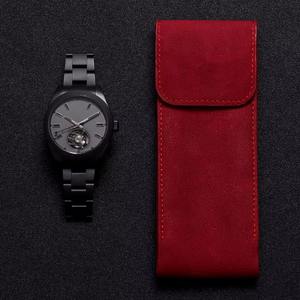 Drioshipping 2024 Nouvelle montre de luxe au design élégant, montre pour homme en acier inoxydable noir discret, mouvement à quartz étanche - Product Image 5