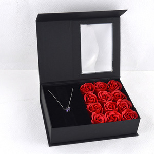 สบู่ดอกไม้กลีบกุหลาบตกแต่ง ของขวัญวันวาเลนไทน์ ของขวัญวันแม่ ขายส่ง - Product Image 6