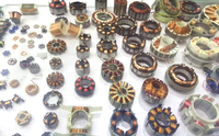 Suku Cadang Motor Brushless Steadywin Torsi Tinggi Magnet Permanen Stator yang Dapat Disesuaikan Gulungan Ciol 3000W DC12V Perahu Sepeda Listrik