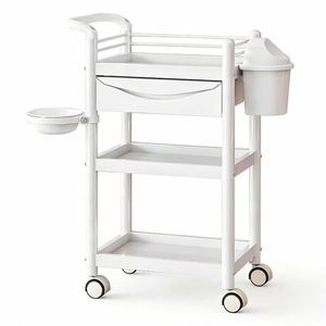 Beauty salon specific beauty cart, mobile multi-layer with drawers, <b>tool</b> cart, barber shop, nail salon, hospital, handcart - Product Image 1