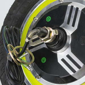 Roue de scooter pliable en alliage d'aluminium de 12 pouces avec moteur de moyeu BLDC sans balais et sans engrenage 24V/36V/48V 350W, kit d'accessoires - Product Image 4
