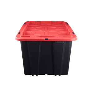 Nhà Máy Bán Đa Chức Năng 27 Gallon Tote Nhiệm Vụ Nặng Nề Nhựa Lưu Trữ <span class=keywords><strong>Box</strong></span> Với Nắp Khóa Cơ Thể - Product Image 6