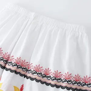 Customized High Quality Pacific Island Wear Micronesian Fashion Skirt Embroidered Hawaiian Polynesian Skirts Embroidery Women