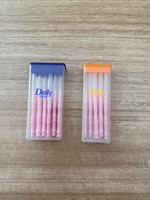 Sikat Interdental Sikat Gigi untuk Membersihkan Gigi 6 Ukuran 6 Warna Kemasan Khusus