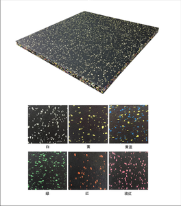 15mm - 50mm Carreaux de sol en caoutchouc pour salle de fitness à haute densité professionnelle - Product Image 4