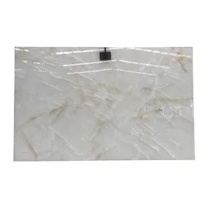 Polished Natural Crystal White Onyx Marble Slabs