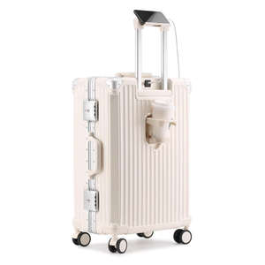 Valise de voyage d'affaires haute capacité 2026 avec cadre en aluminium et roues universelles résistantes à l'usure - Product Image 2