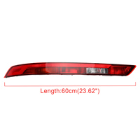 Parachoques trasero inferior luz trasera freno lámpara de parada para Audi Q5 2018 2019 2020 2021 80A945069A luz trasera LED