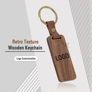 Porte-Clés Personnalisable en Bois pour Sublimation – Cadeau Fête des Mères, Accessoires Mignons, Logo - Product Image 2