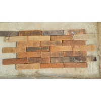 Argile réfractaire Récupéré Briques Anciennes Rouges