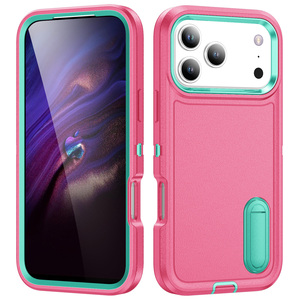 Funda Protectora Resistente a Impactos para Teléfono, con Soporte Integrado, para iPhone 17 Pro Max, 16, 15, 14, 13 - Product Image 1