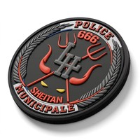Parche de Goma PVC Táctico Suave al por Mayor, Cualquier Tamaño y Forma Personalizada, Emblema Impermeable para Mochilas y Uniformes de Exterior
