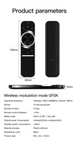 OEM W1S 2.4G Voix Télécommande Intelligente 6 Axes Gyroscope Télécommande Air Mouse avec ANDROID TV BOX