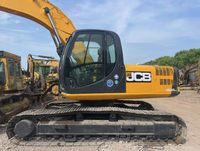 Excavatrice JCB 220LC de 22 tonnes d'occasion à vendre en bon état