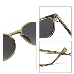 SKYWAY UV400 Designer Luxury Brand <strong>Sunglasses</strong> Fashion High Quality Polarized Glasses <strong>Round</strong> <strong>Frame</strong> Custom Retro Trendy <strong>Sunglasses</strong> - Product Image 4