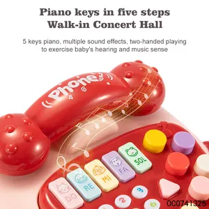 モンテッソーリ電話ベビー電子音楽玩具とベビー用品12〜18ヶ月