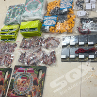 Kit de jeu d'arcade SQX Mario-01 en promotion, à monnayeur, en métal, version anglaise, garantie 1 an, 110/220V, résistant aux intempéries, fabriqué en Chine