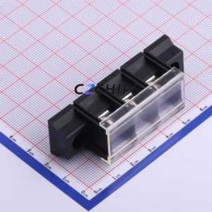 KF78CM-13.0-3P Barrier Terminal Block Through hole Component (THT),P=13mm Connector With Cover Plate 13mm 1x3P Straight Pin - Product Image 1