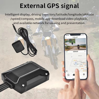 Caméra DVR WiFi CPT pour moto, enregistreur vidéo Full HD 1080P double objectif avant/arrière, étanche, avec application de contrôle à distance, enregistreur GPS et fonction de stationnement