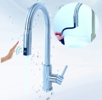 Évier de cuisine classique moderne en acier inoxydable 304 avec robinet mitigeur chaud et froid, pouvant durer jusqu'à 500 000 utilisations