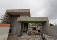 Maison préfabriquée / Panneau en silicate de calcium / Panneau sandwich / Structure en acier préfabriquée / Installation rapide / Villa de haute qualité
