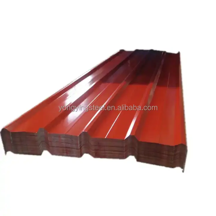 ASTM/DIN/JIS/En/BS SGCC Galvanized Coating Color Coated Corrugated Roofing Sheet