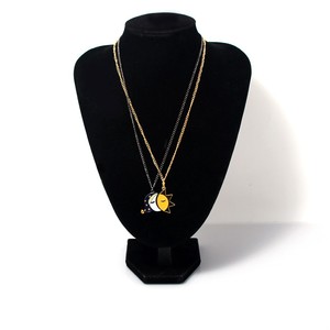 Collier d'amitié soleil et lune unisexe avec perle et émail <span class=keywords><strong>FNaF</strong></span>, bijou fantaisie, cadeau pour hommes, femmes, fans, filles, garçons - Product Image 6