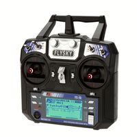 Émetteur Original Flysky FS-i6 AFHDS 2A 2.4GHz 6CH, système radio, télécommande pour hélicoptère RC, planeur