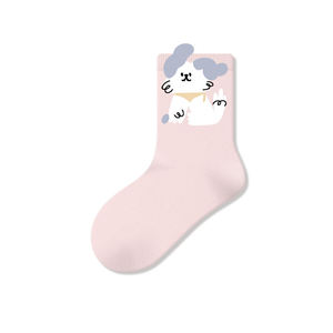 Chaussettes d'intérieur en peluche, luxueuses, confortables, antidérapantes, boîte cadeau - Product Image 6
