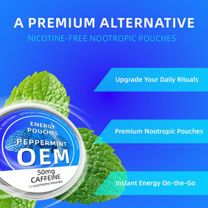 Kantong Energi Nootropik Fokus dan Energi Suplemen Kesehatan L-Tyrosine 15g Rasa Wintergreen Mint Kantong Energi Nootropik - Product Image 3