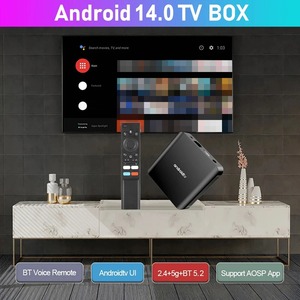 TV BOX <span class=keywords><strong>ANDROID</strong></span> ATV cộng với 5 gam Dual Wifi bt5.<span class=keywords><strong>0</strong></span> hỗ trợ thông minh điều khiển bằng giọng nói Player Set Top Box - Product Image 2