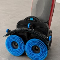 Autolaveuse électrique portative à batterie pour usage commercial – Nettoyeur de sols automatique
