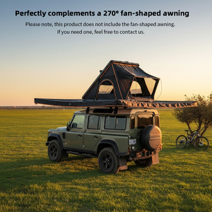 Tienda de campaña para techo Carcasa dura Tienda rígida adecuada para jeep Suv Truck Van, techo de coche de camping para 2-3 personas - Product Image 2