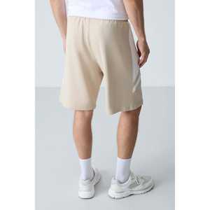 Short en coton coupe standard pour homme Tommylife Beige 81281 Basique Doux Texturé - Product Image 2