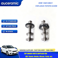 Ensemble de 2 arbres d'équilibrage moteur pour Lexus HS250h 07-15, Toyota Camry, Corolla, Matrix, Solara, Scion TC XB 2.4L L4 2AZ-FE 2AZ-FXE